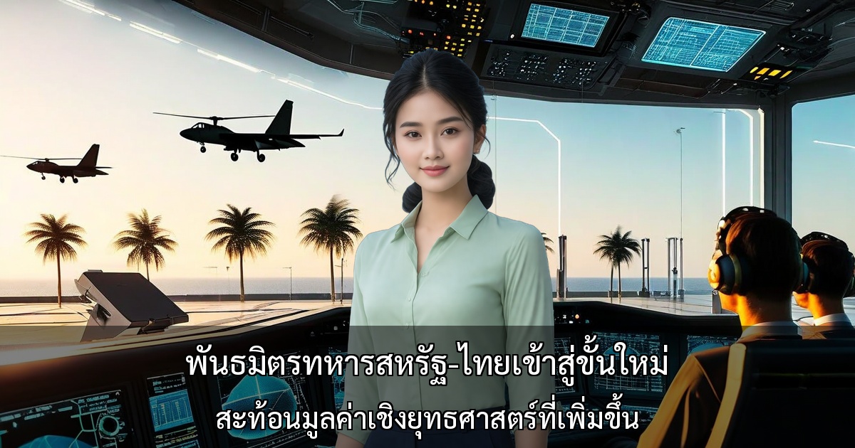 พันธมิตรทหารสหรัฐ-ไทยเข้าสู่ขั้นใหม่ ～ "Enduring Partners 2025" สะท้อนมูลค่าเชิงยุทธศาสตร์ที่เพิ่มขึ้นและผลกระทบต่อธุรกิจ～
