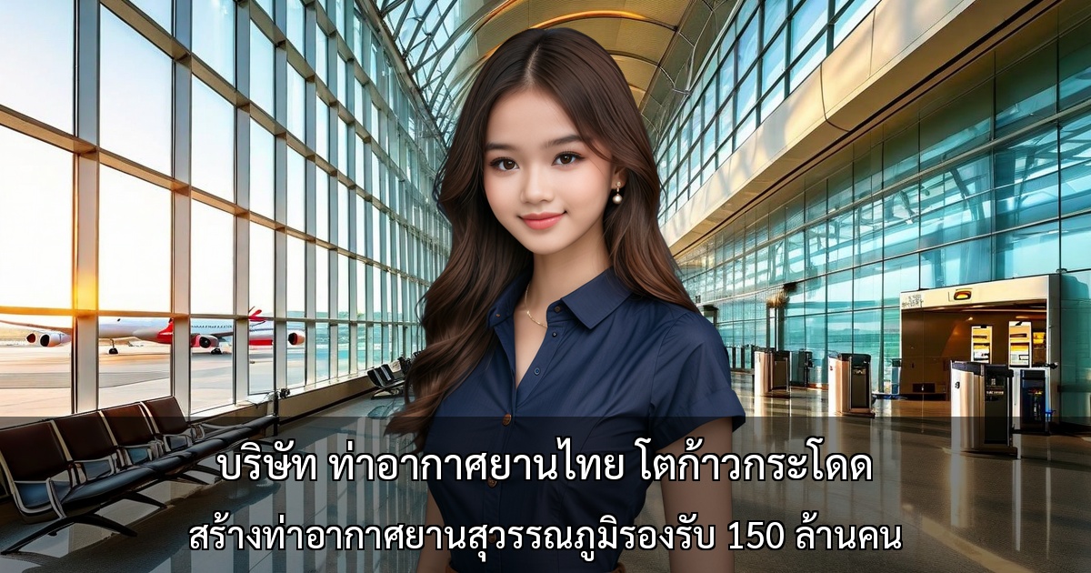 บริษัท ท่าอากาศยานไทย โตก้าวกระโดด