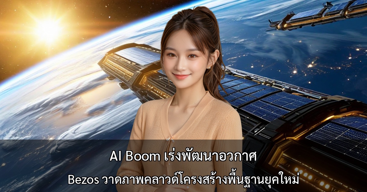 AI Boom เร่งพัฒนาอวกาศ ～ Bezos วาดภาพคลาวด์โครงสร้างพื้นฐานยุคใหม่～