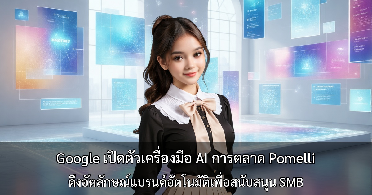 Google เปิดตัวเครื่องมือ AI การตลาด Pomelli ~ ดึงอัตลักษณ์แบรนด์อัตโนมัติเพื่อสนับสนุน SMB ~