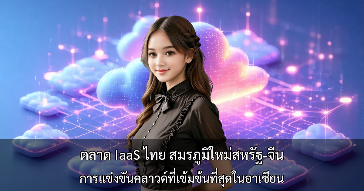 ตลาด IaaS ไทย สมรภูมิใหม่สหรัฐ-จีน การแข่งขันคลาวด์ที่เข้มข้นที่สุดในอาเซียน